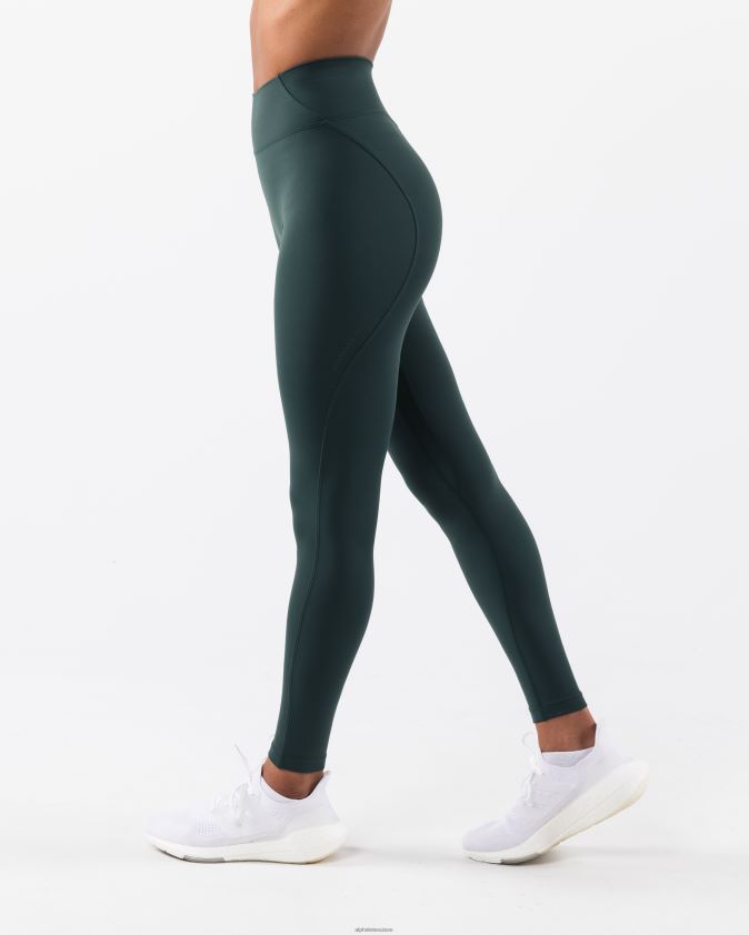femmes vêtements 46FZDN378 Alphalete legging aura vert cyprès