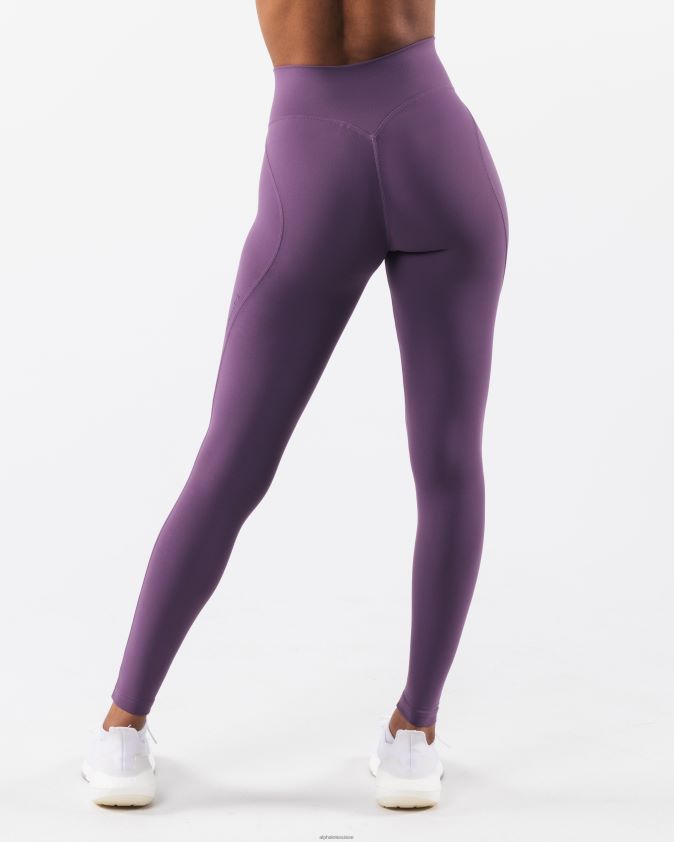 femmes vêtements 46FZDN381 Alphalete legging aura aster violet