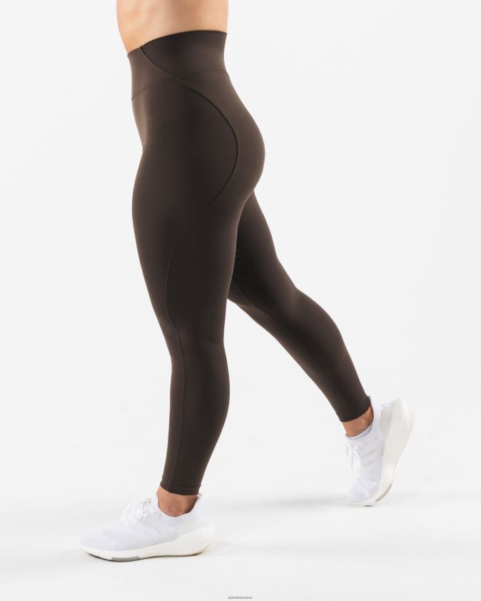 femmes vêtements 46FZDN399 Alphalete legging aura cachemire marron