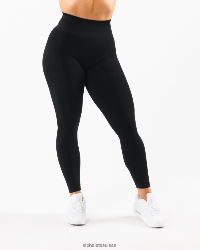 femmes vêtements 46FZDN414 Alphalete amplifier le legging noir