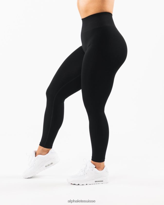 femmes vêtements 46FZDN414 Alphalete amplifier le legging noir