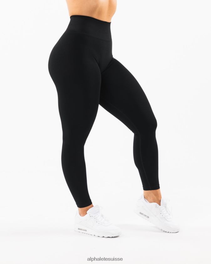 femmes vêtements 46FZDN414 Alphalete amplifier le legging noir