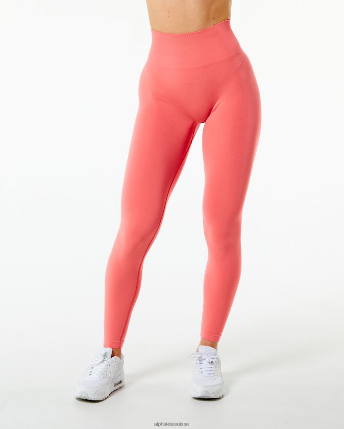 femmes vêtements 46FZDN434 Alphalete amplifier le legging pixel rose