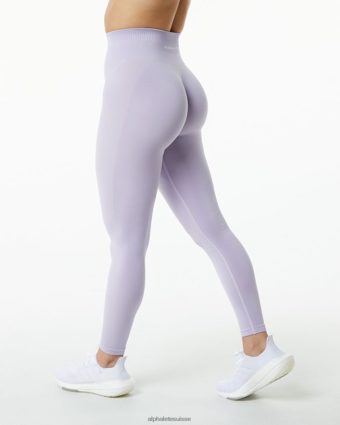 femmes vêtements 46FZDN440 Alphalete amplifier le legging violet lilas brumeux