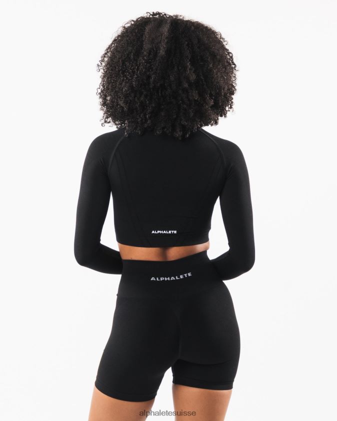 femmes vêtements 46FZDN259 Alphalete culture stratus ls noir
