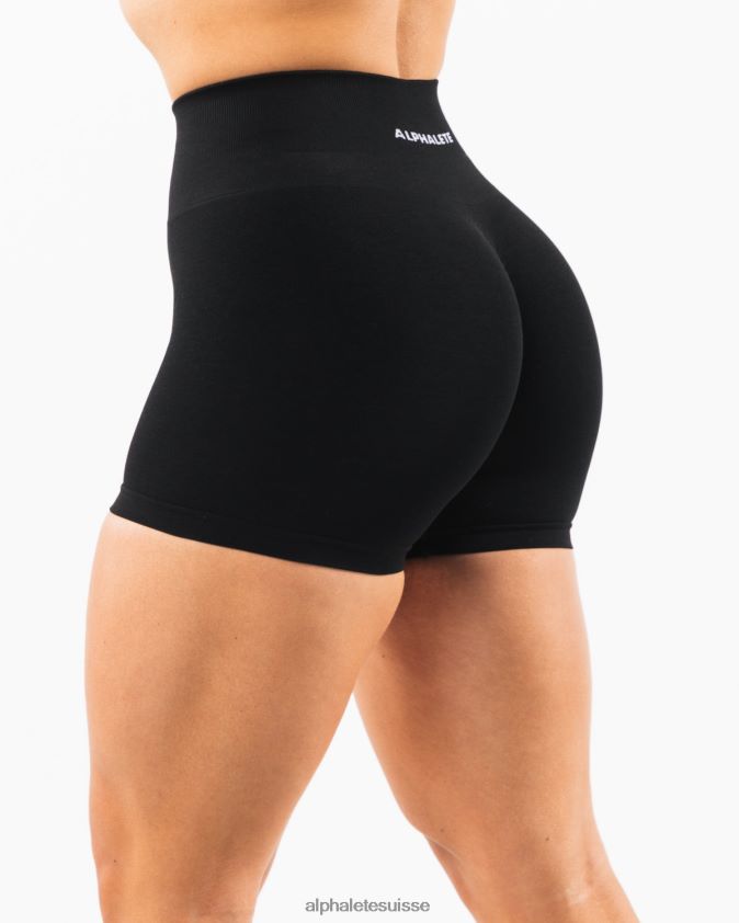 femmes vêtements 46FZDN324 Alphalete amplifier court 4,5" noir