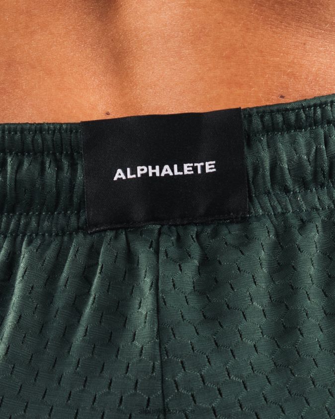 femmes vêtements 46FZDN327 Alphalete short en maille signature 4