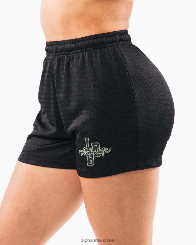 femmes vêtements 46FZDN329 Alphalete short en maille signature 4