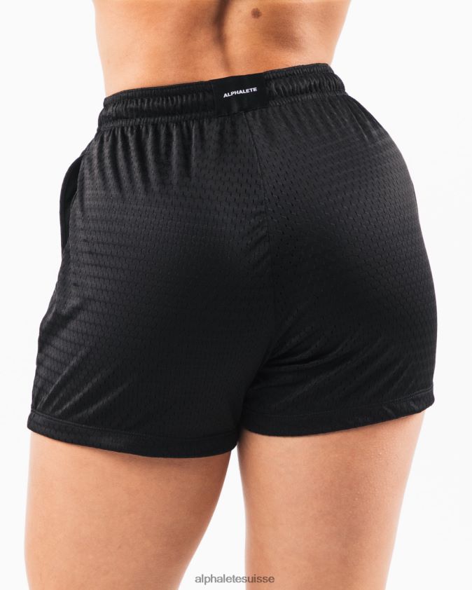 femmes vêtements 46FZDN329 Alphalete short en maille signature 4