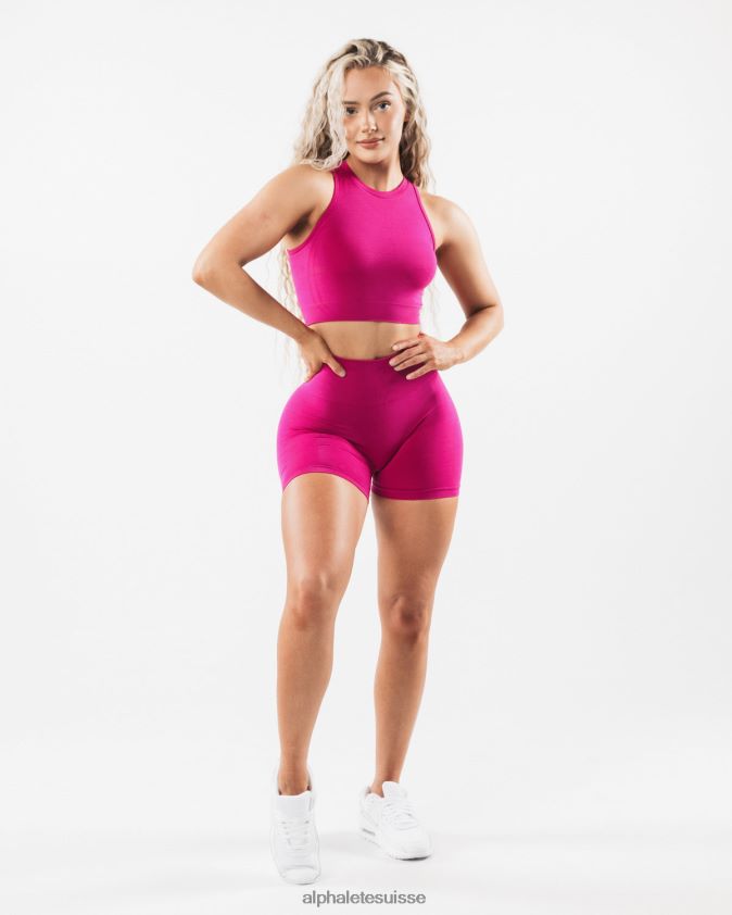 femmes vêtements 46FZDN331 Alphalete amplifier court 4,5