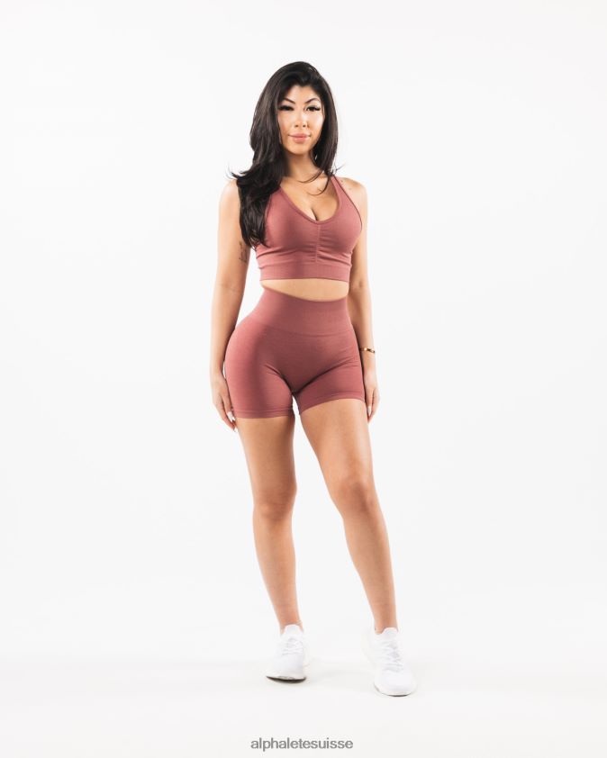 femmes vêtements 46FZDN335 Alphalete amplifier court 4,5