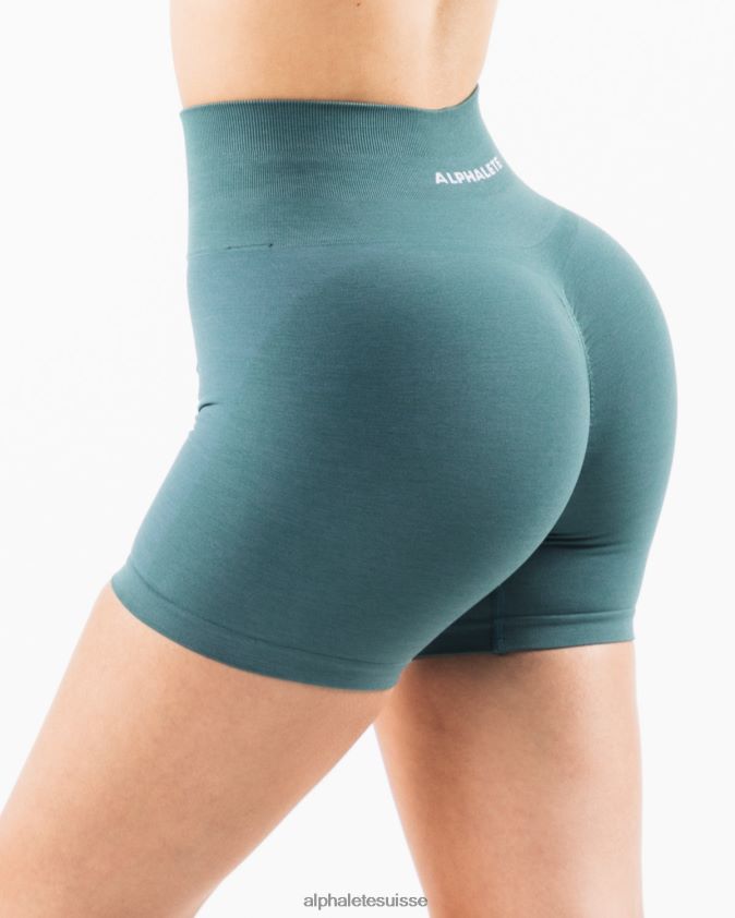 femmes vêtements 46FZDN341 Alphalete amplifier court 4,5