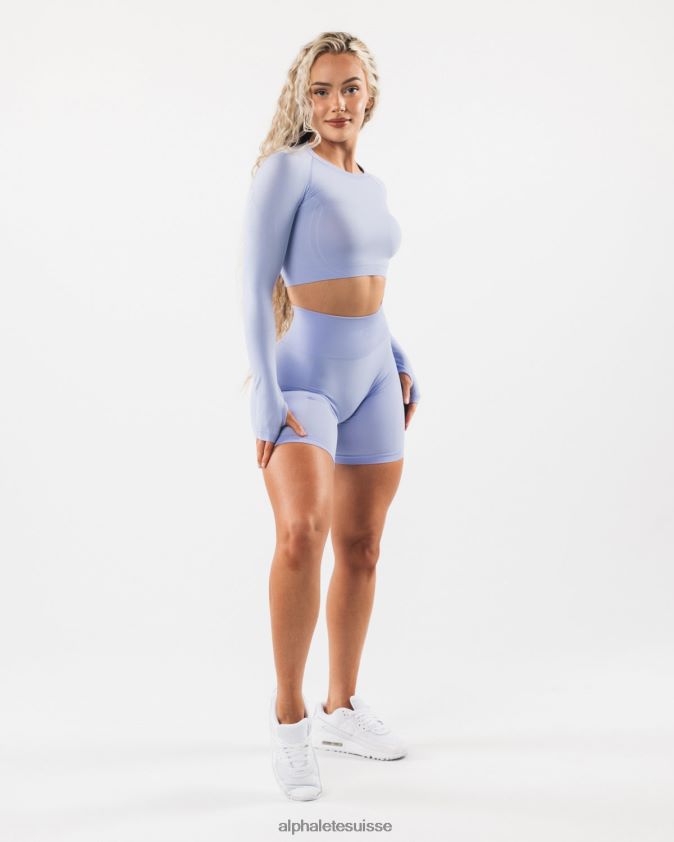 femmes vêtements 46FZDN361 Alphalete amplifier court 6,5