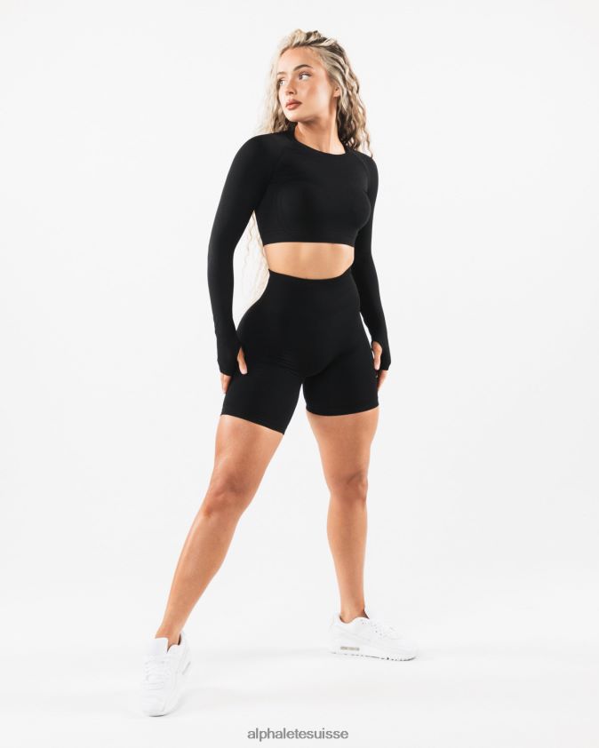 femmes vêtements 46FZDN363 Alphalete amplifier court 6,5