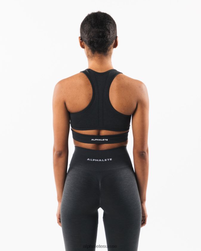 femmes vêtements 46FZDN114 Alphalete soutien-gorge stratus gris ombre