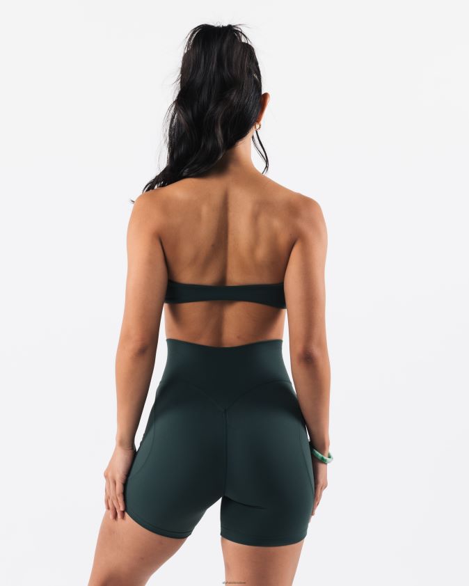 femmes vêtements 46FZDN32 Alphalete bandeau aura vert cyprès