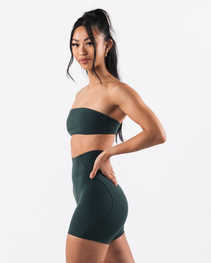 femmes vêtements 46FZDN32 Alphalete bandeau aura vert cyprès