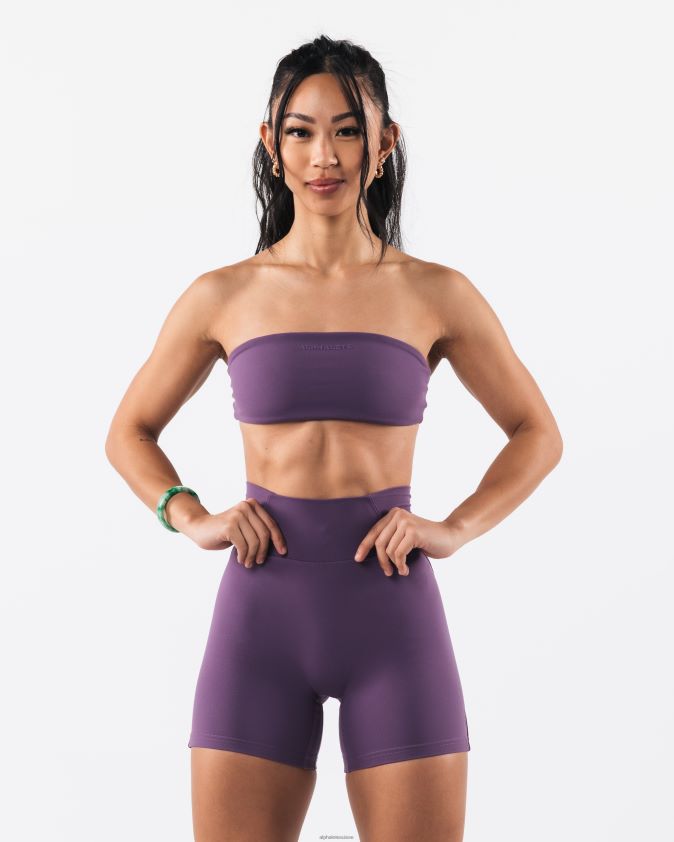 femmes vêtements 46FZDN33 Alphalete bandeau aura aster violet