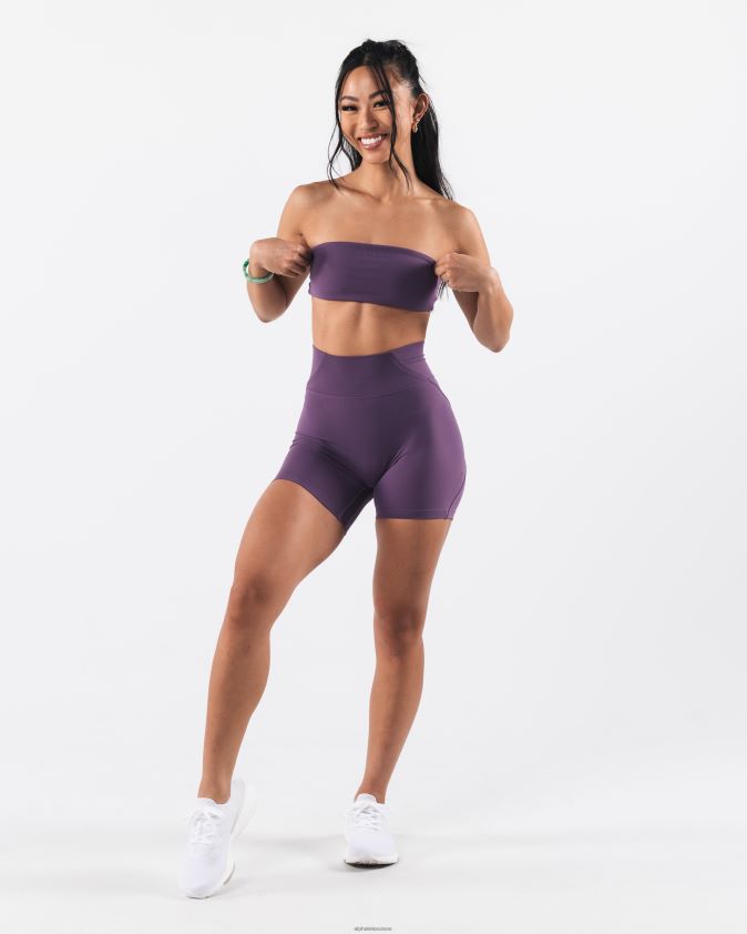 femmes vêtements 46FZDN33 Alphalete bandeau aura aster violet