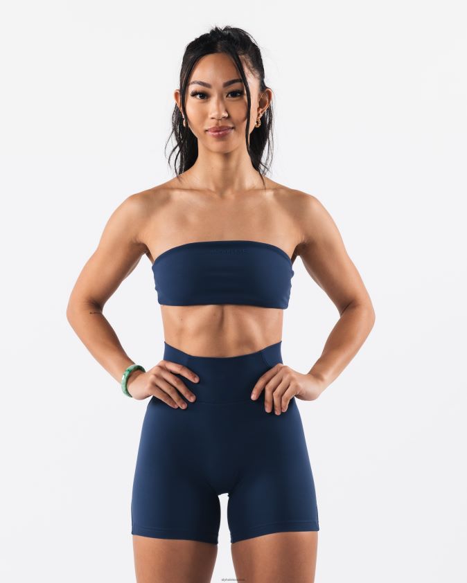 femmes vêtements 46FZDN36 Alphalete bandeau aura bleu d'encre