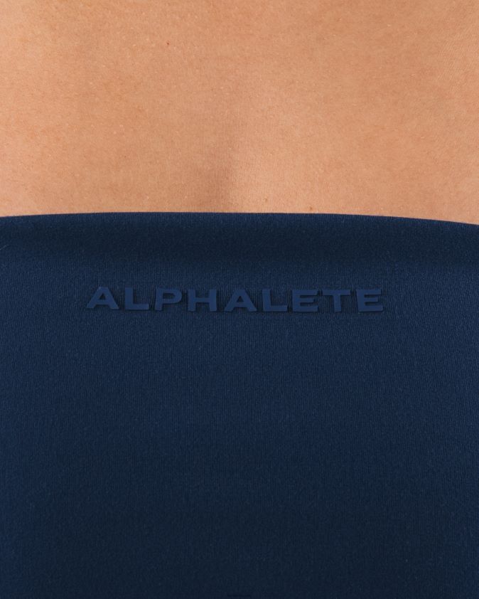 femmes vêtements 46FZDN36 Alphalete bandeau aura bleu d'encre