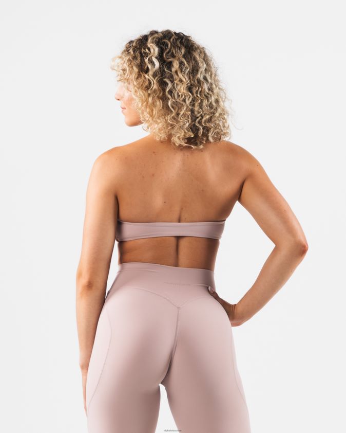 femmes vêtements 46FZDN44 Alphalete bandeau aura marron porcelaine