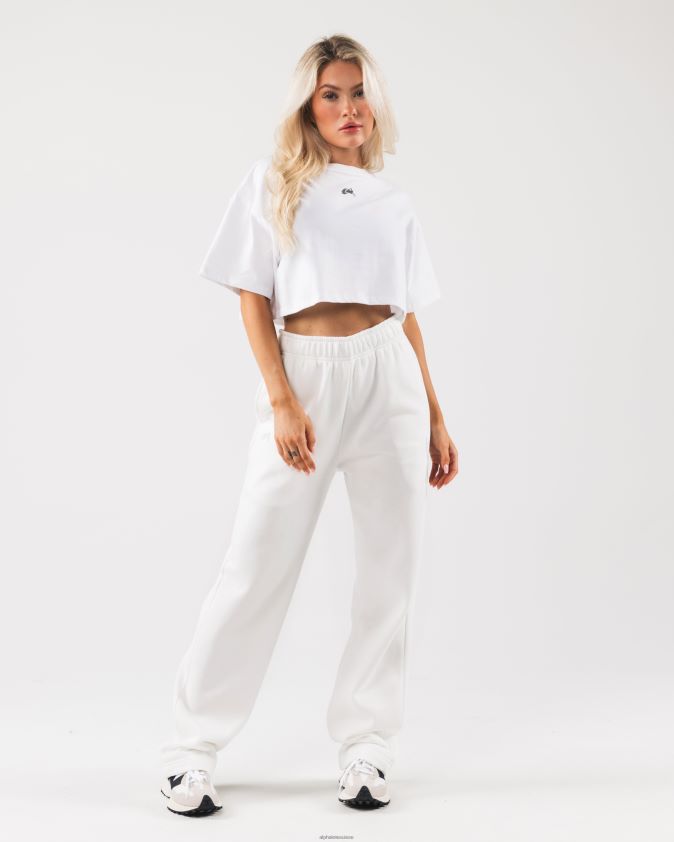 femmes vêtements 46FZDN186 Alphalete culture d'origine blanc/étain