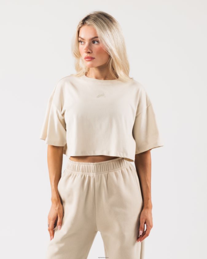 femmes vêtements 46FZDN187 Alphalete culture d'origine brun sel de mer