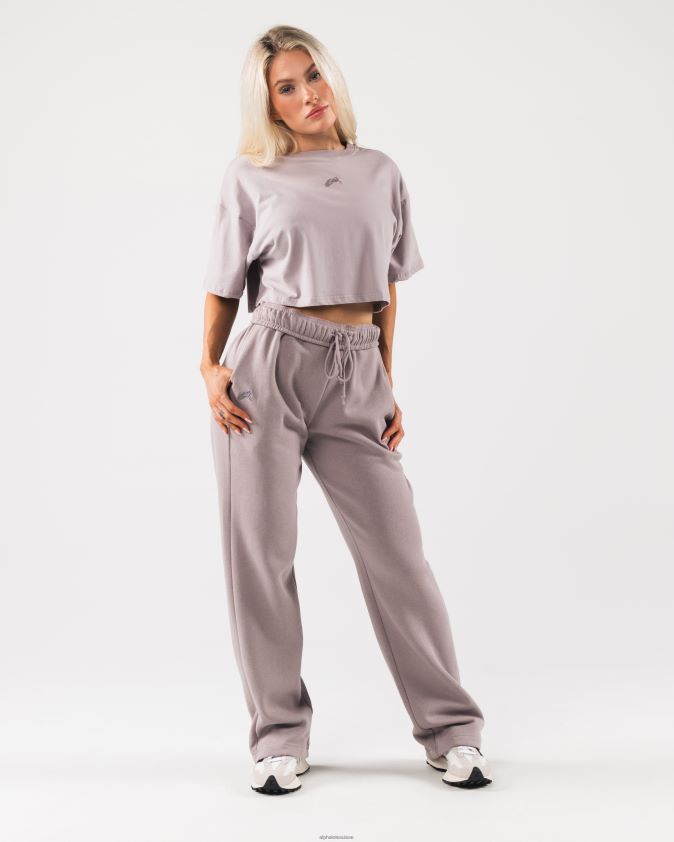 femmes vêtements 46FZDN188 Alphalete culture d'origine rose d'eau de rose