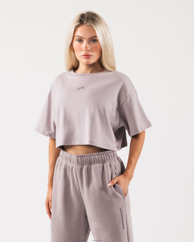 femmes vêtements 46FZDN188 Alphalete culture d'origine rose d'eau de rose