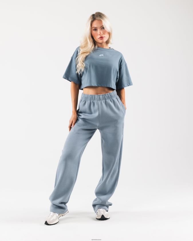 femmes vêtements 46FZDN189 Alphalete culture d'origine bleu glacier
