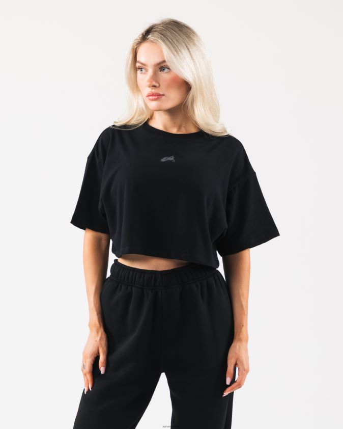femmes vêtements 46FZDN192 Alphalete culture d'origine noir