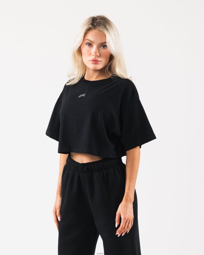 femmes vêtements 46FZDN192 Alphalete culture d'origine noir