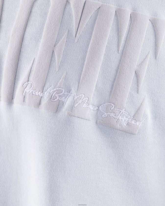 femmes vêtements 46FZDN194 Alphalete t-shirt court république bleu halogène