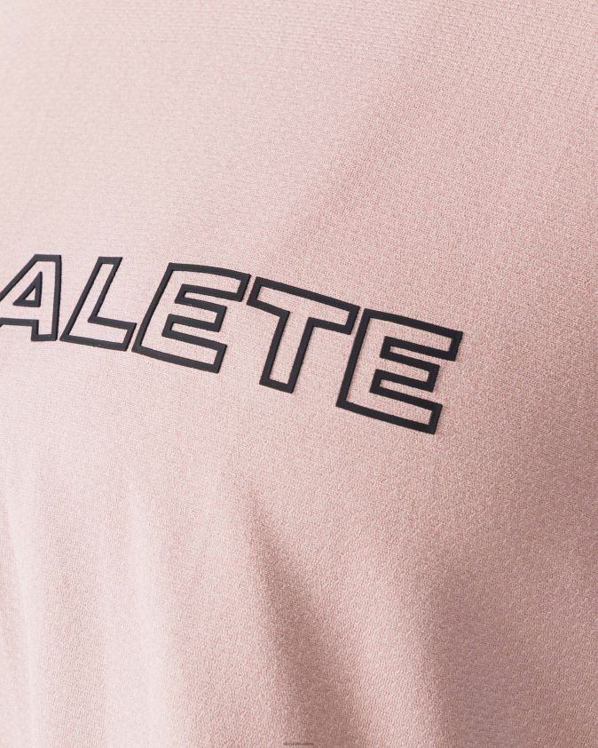 femmes vêtements 46FZDN205 Alphalete récolte de base airtech ss marron porcelaine