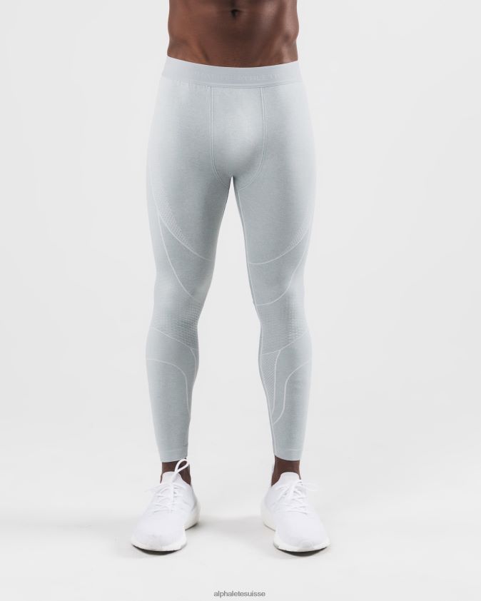 Hommes vêtements 46FZDN747 Alphalete legging de compression réformé gris