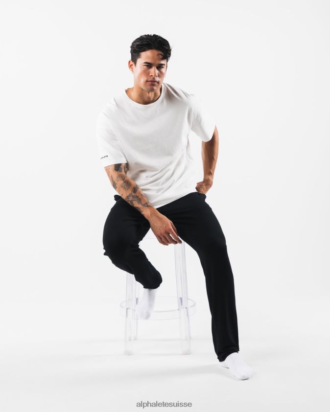 Hommes vêtements 46FZDN713 Alphalete pantalon de détente noir