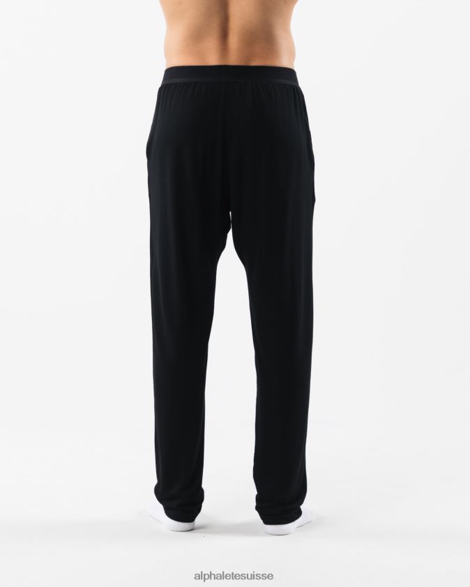 Hommes vêtements 46FZDN713 Alphalete pantalon de détente noir