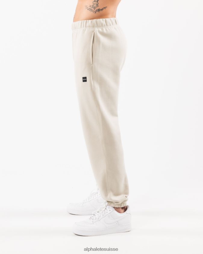 Hommes vêtements 46FZDN719 Alphalete jogging décontracté Academy coquillage marron