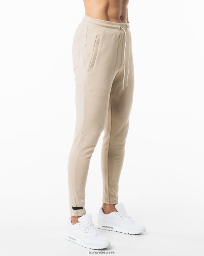 Hommes vêtements 46FZDN723 Alphalete jogger d'identité lin marron