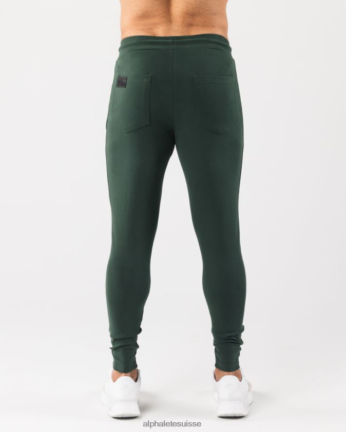 Hommes vêtements 46FZDN726 Alphalete jogger d'identité vert persistant
