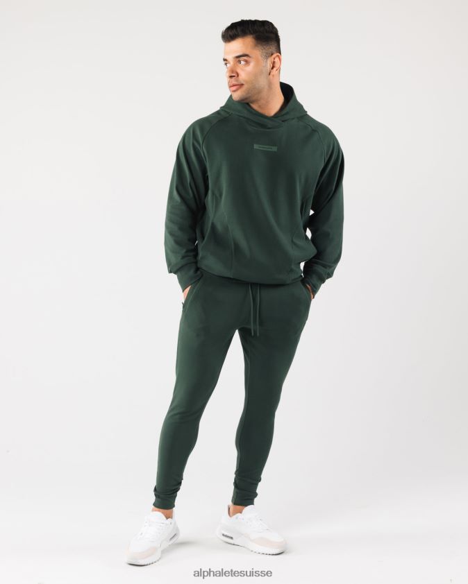 Hommes vêtements 46FZDN726 Alphalete jogger d'identité vert persistant