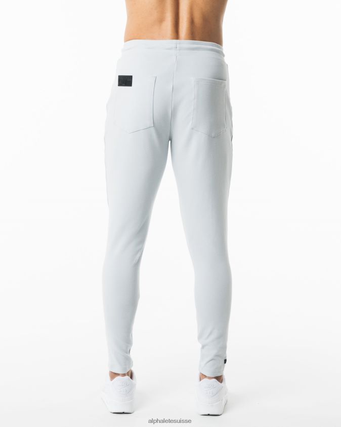 Hommes vêtements 46FZDN728 Alphalete jogger d'identité gris nuage