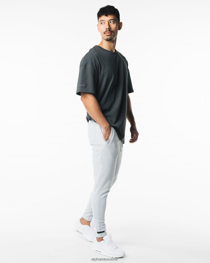 Hommes vêtements 46FZDN728 Alphalete jogger d'identité gris nuage