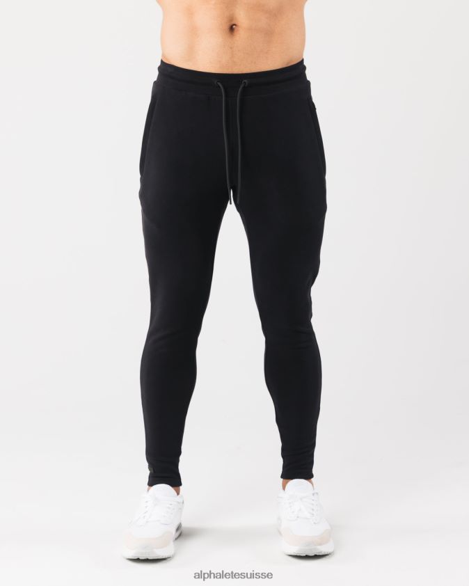 Hommes vêtements 46FZDN729 Alphalete jogger d'identité noir