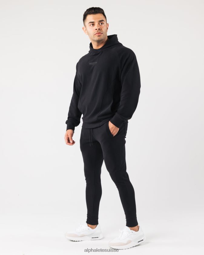 Hommes vêtements 46FZDN729 Alphalete jogger d'identité noir