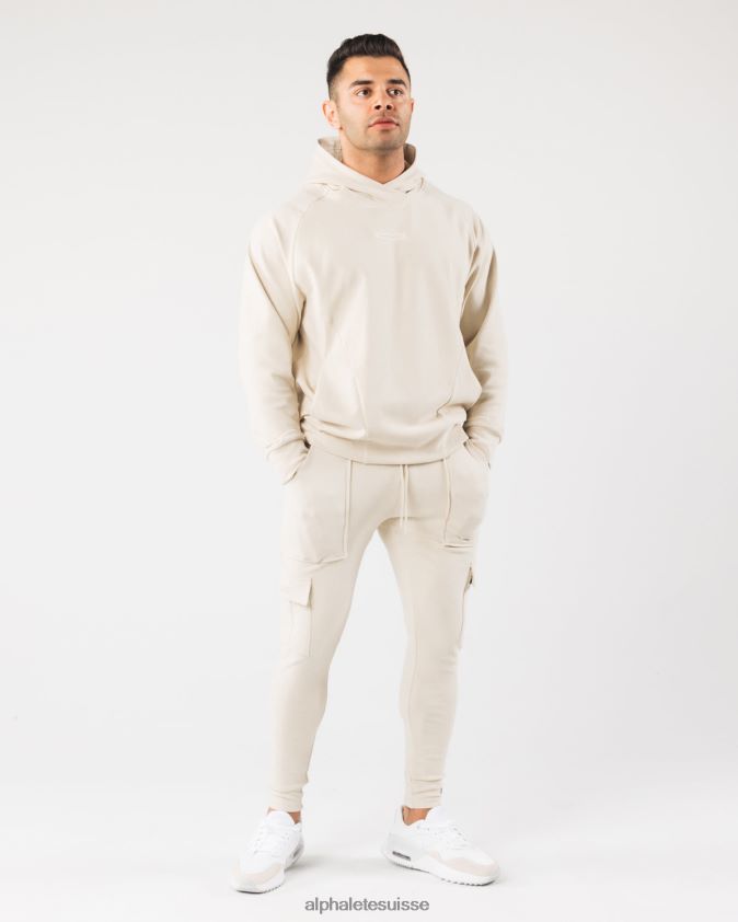 Hommes vêtements 46FZDN730 Alphalete cargaison d'identité coquillage marron