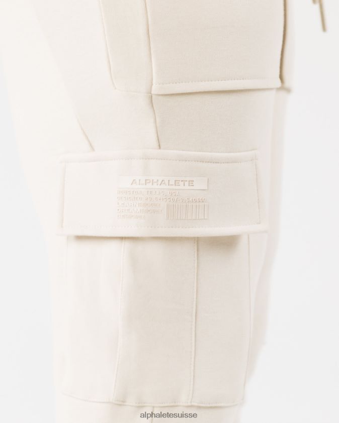 Hommes vêtements 46FZDN730 Alphalete cargaison d'identité coquillage marron