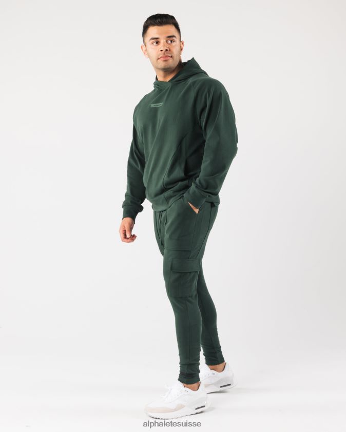 Hommes vêtements 46FZDN732 Alphalete cargaison d'identité vert persistant