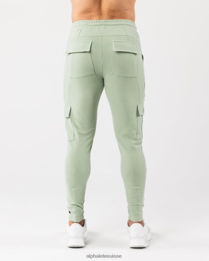 Hommes vêtements 46FZDN733 Alphalete cargaison d'identité vert sauge
